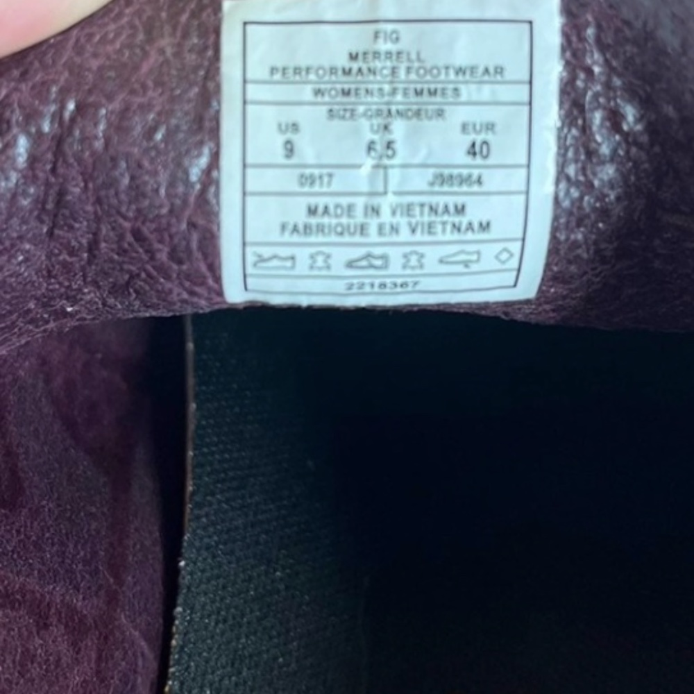 Merrell Purple Women's Sneakers - Picture 8 of 8